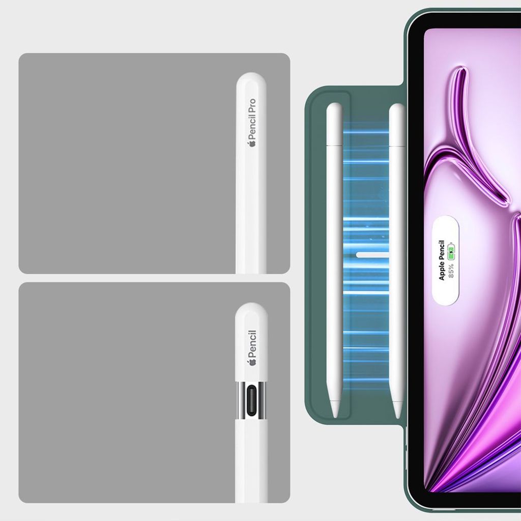 ESR Rebound Magnetiskt Fodral till iPad Pro 12.9"/Air 13" - Grön