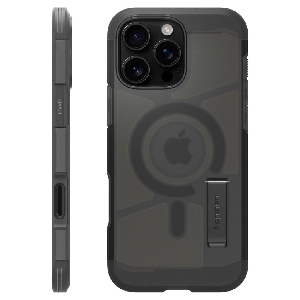Spigen Tough Armor MagSafe Cover til iPhone 16 Pro Max - Sort