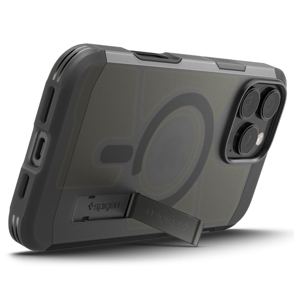 Spigen Tough Armor MagSafe Cover til iPhone 16 Pro Max - Sort