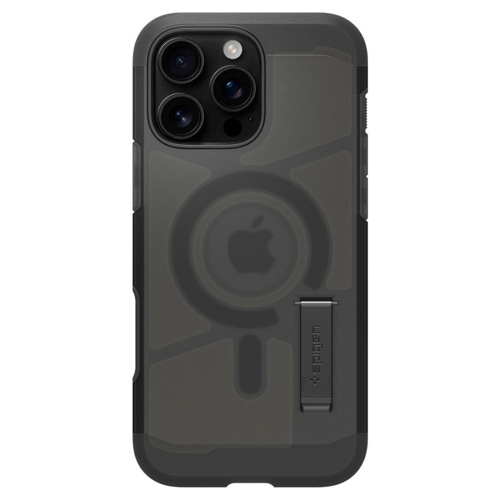 Spigen Tough Armor MagSafe Cover til iPhone 16 Pro Max - Sort