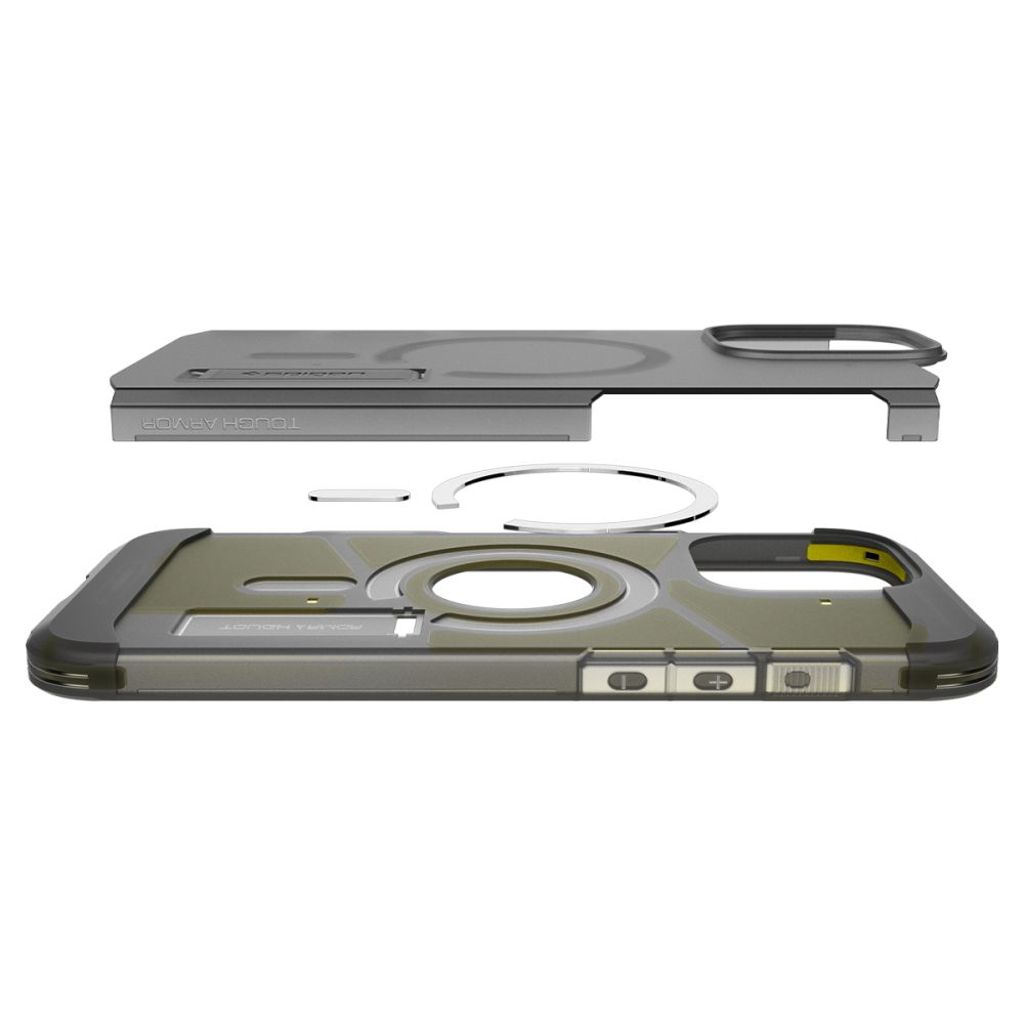 Spigen Tough Armor MagSafe Cover til iPhone 16 Pro Max - Sort