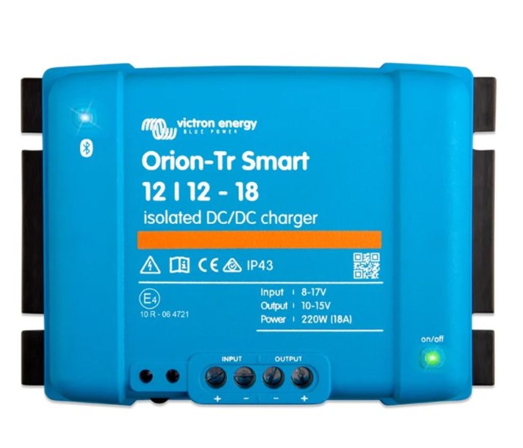 Victron Orion-Tr Smart Isoleret DC-DC-oplader 12/12V 18A 220W med Bluetooth