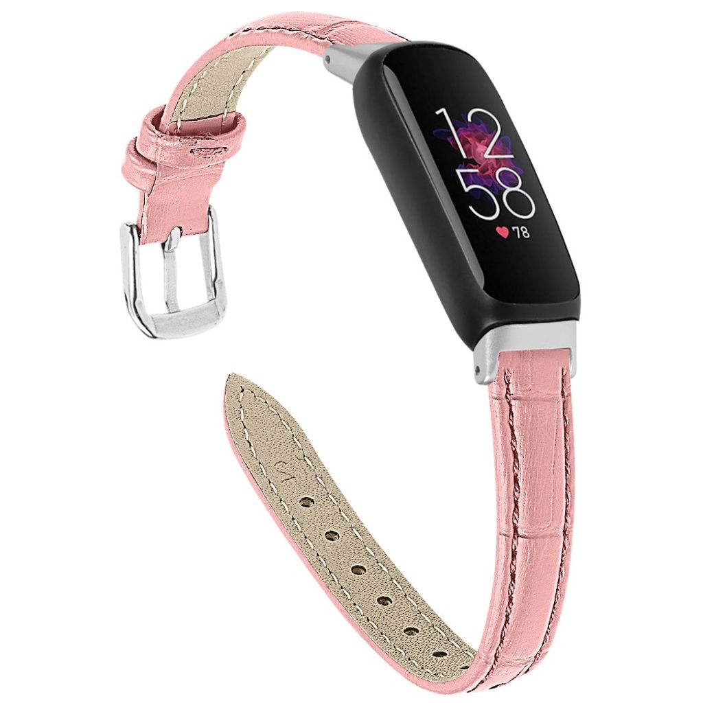 Fitbit Inspire 3 Klokkereim PU-skinn – Rosa