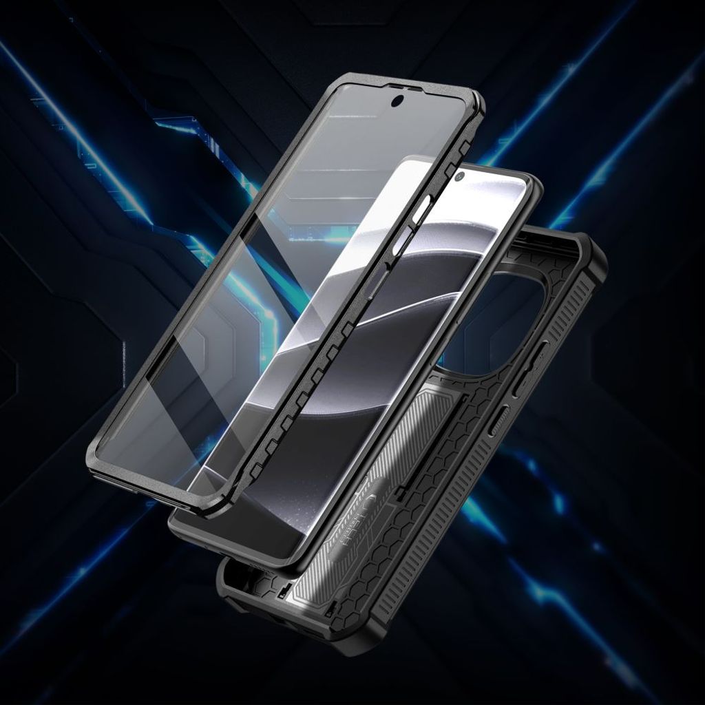 Tech-Protect Kevlar Pro Kuori Xiaomi Redmi Note 14 Pro / Poco X7 - Musta