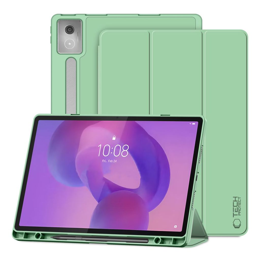 Tech-Protect SC Pen Fodral till Lenovo Idea Tab Pro/Pro Mt 12.7" - Grön
