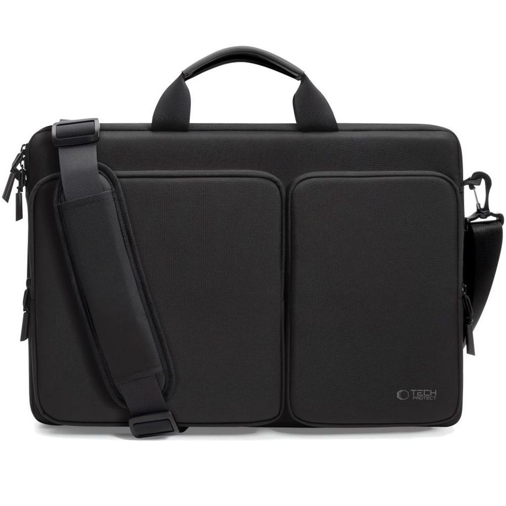Tech-Protect Defender Laptoptaske til 17" - Sort