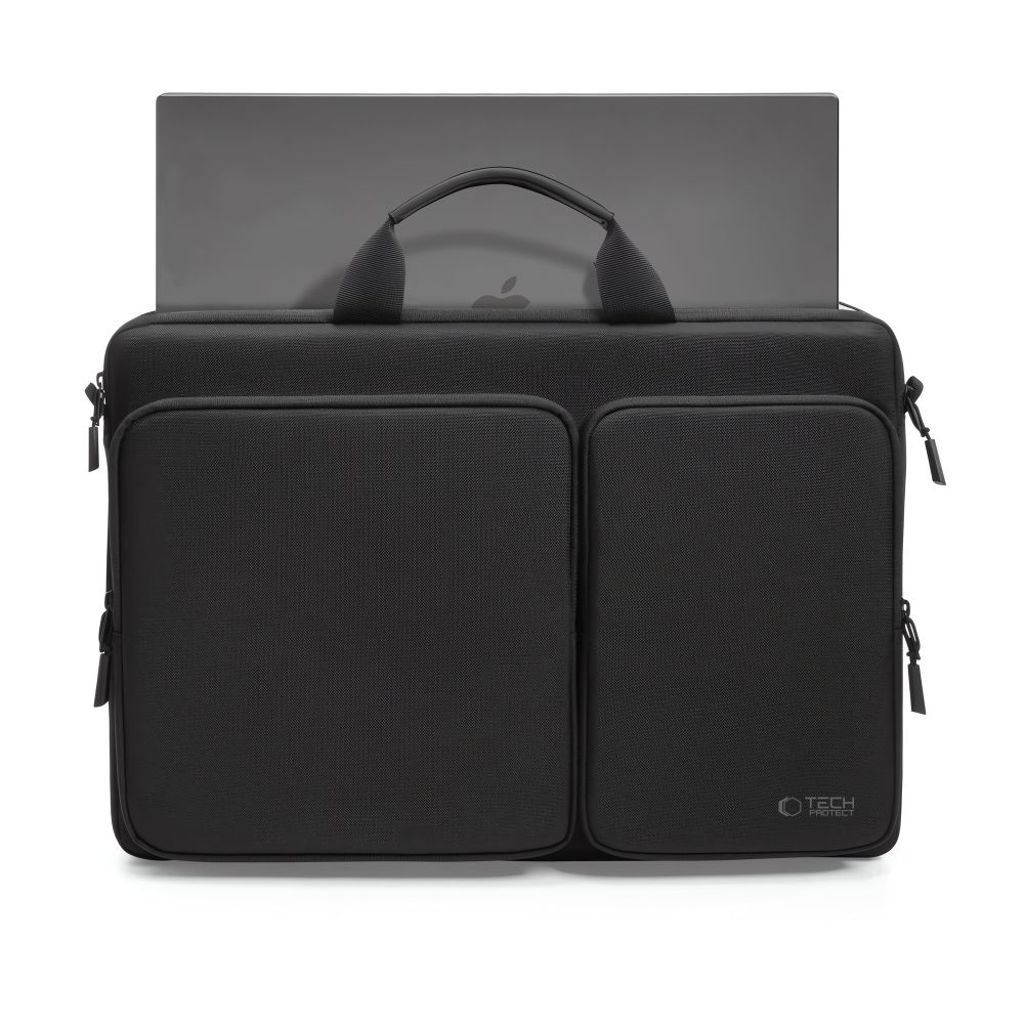 Tech-Protect Defender Laptoptaske til 17" - Sort