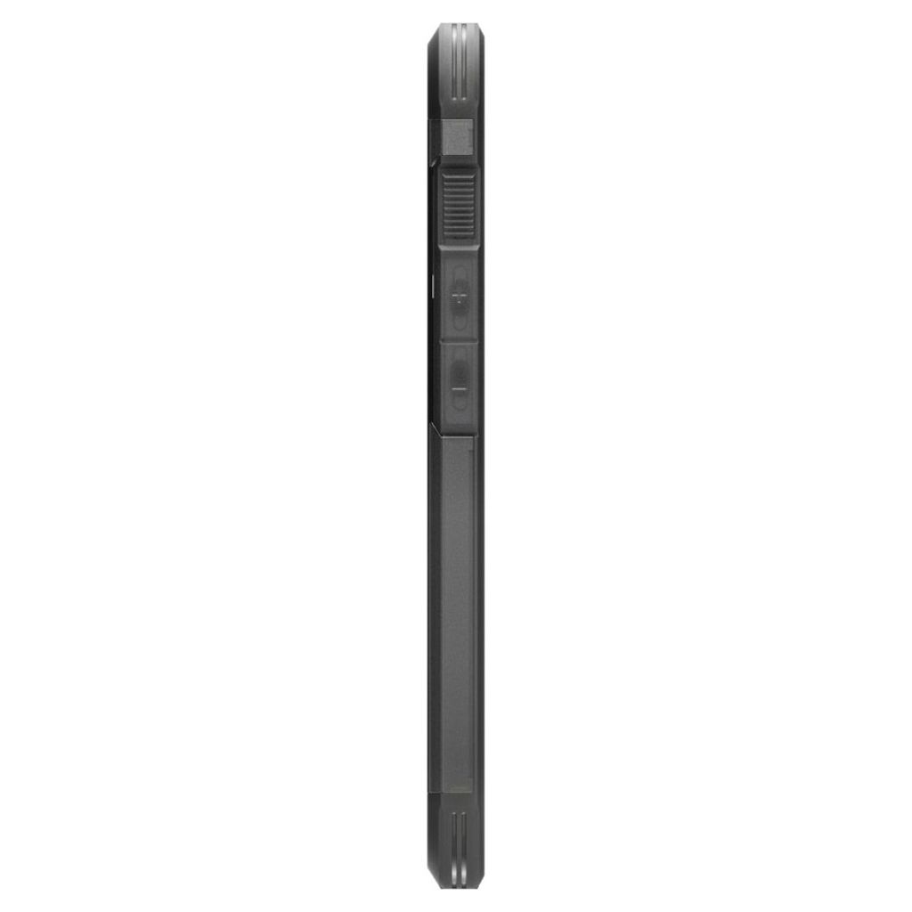 Spigen Tough Armor MagSafe Deksel til iPhone 16e - Gjennomsiktig grå