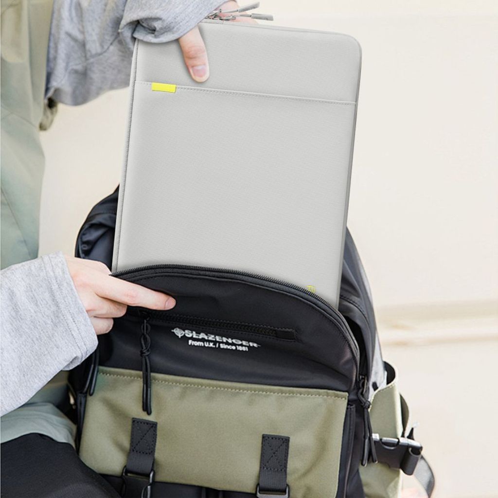 Tech-Protect Defender laptopfodral 13-14" – Grå
