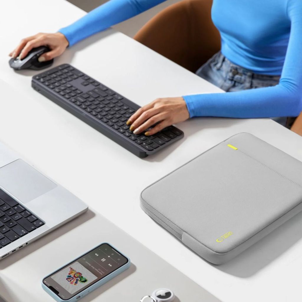 Tech-Protect Defender kannettavan laukku 15-16" – Harmaa