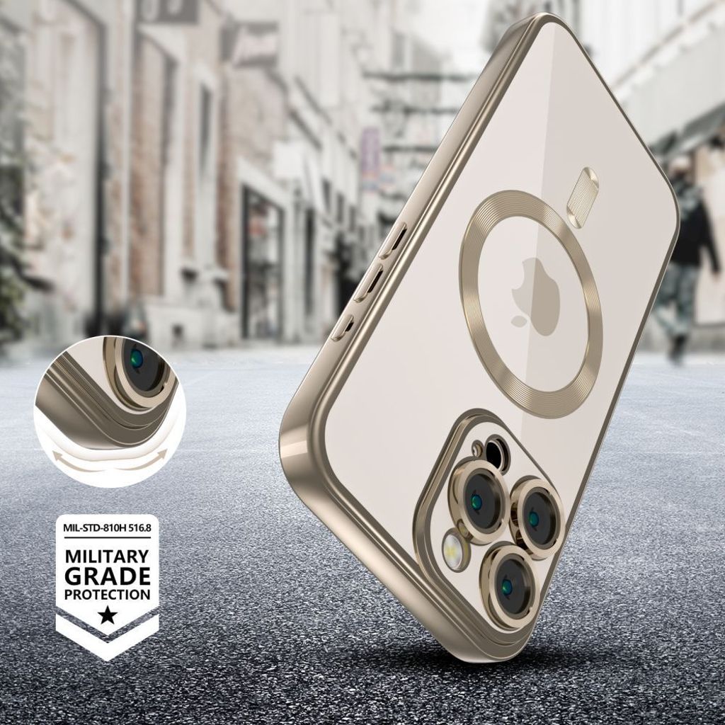 Tech-Protect MagFlex MagSafe Cover til Samsung Galaxy A56 5G - Gennemsigtig lyserød