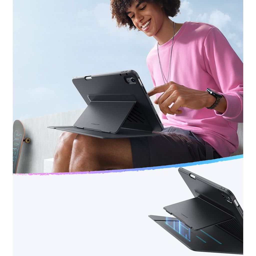 ESR Flip Hybrid Etui til iPad Air 10.9" / 11" - Svart