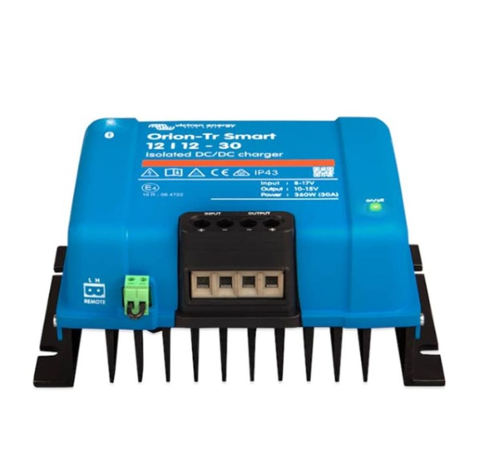 Victron Orion-Tr Smart Isoleret DC-DC-oplader 12/12V 30A 360W med Bluetooth