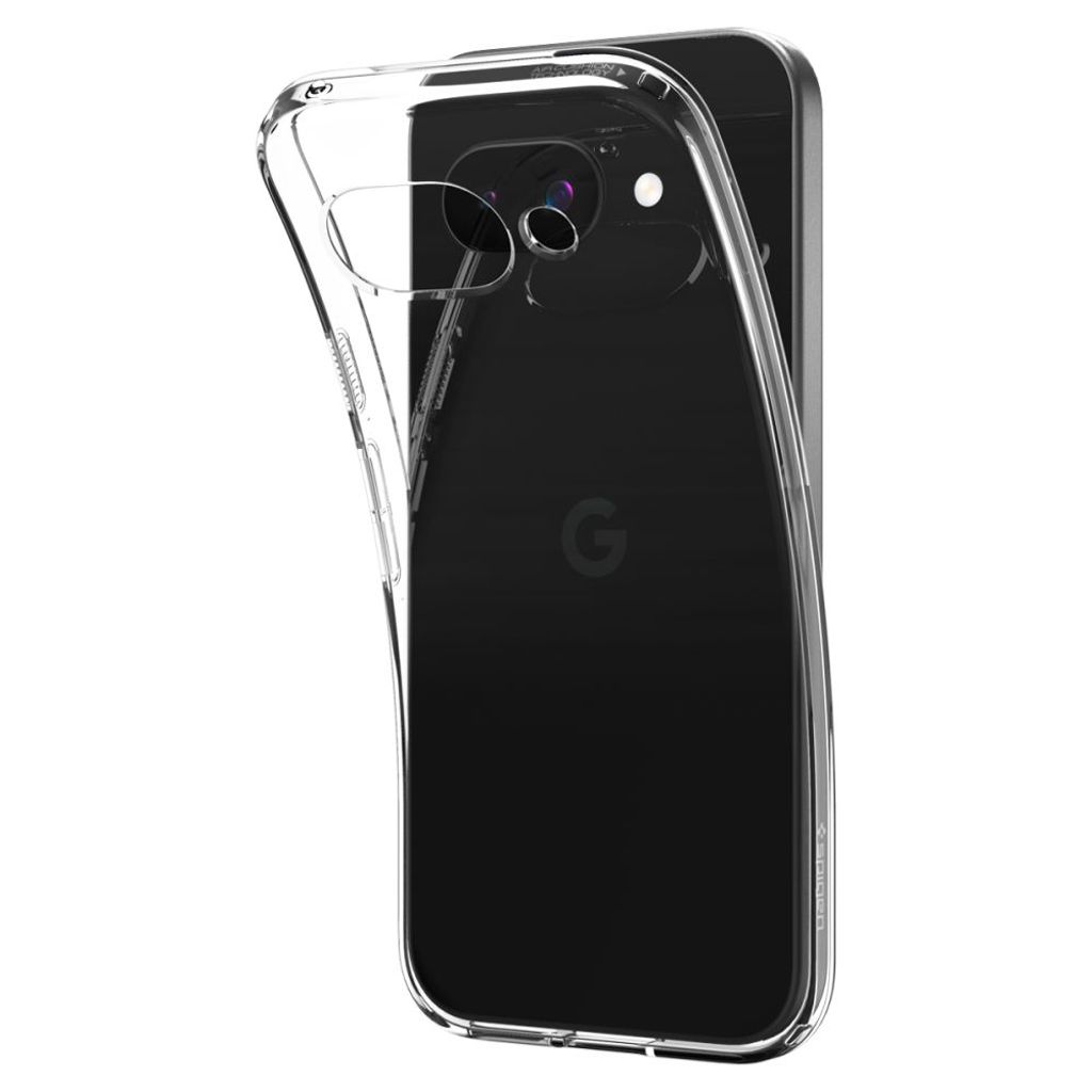 Spigen Crystal Flex Kuori Google Pixel 9A - Läpinäkyvä