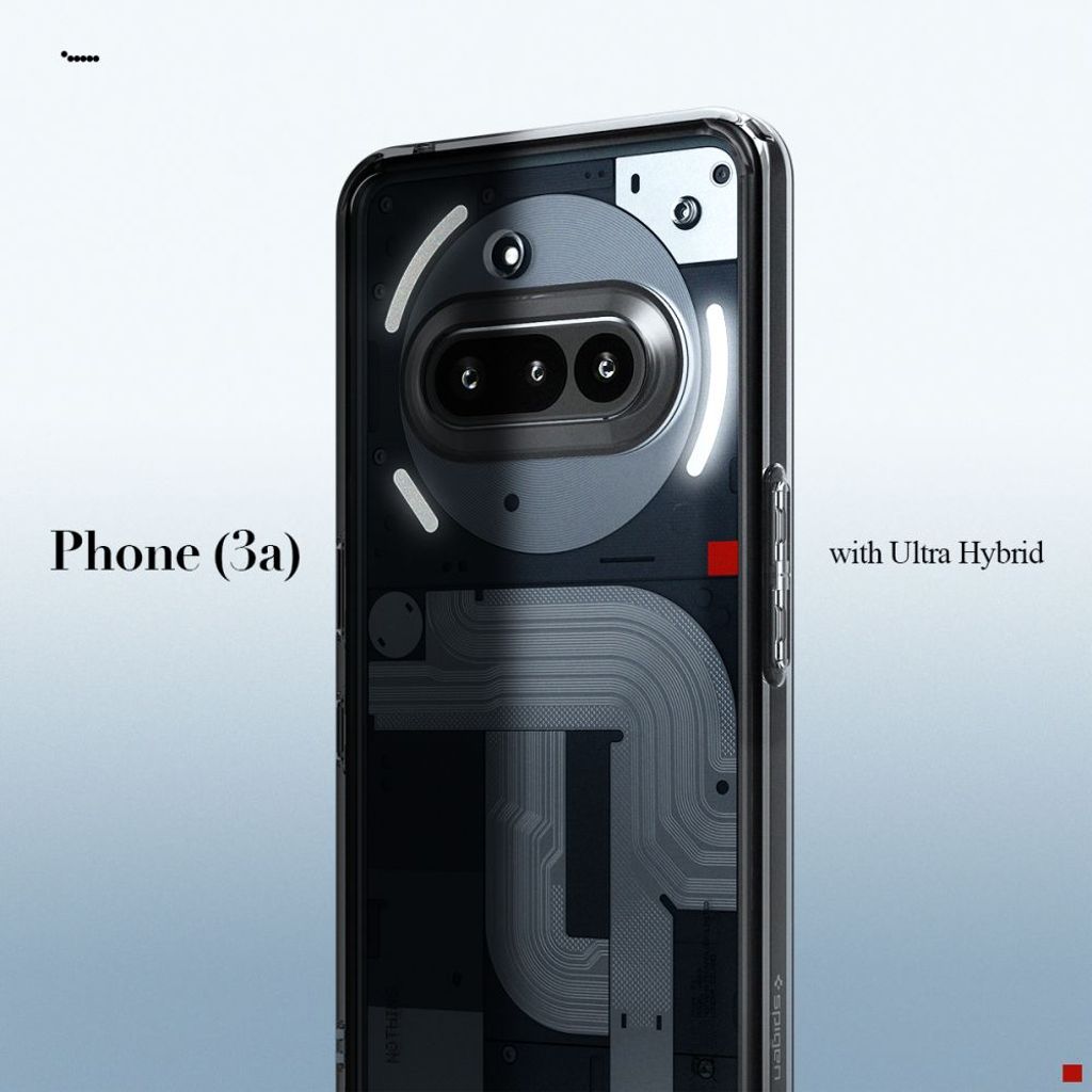 Spigen Ultra Hybrid Skal till Nothing Phone 3A - Transparent