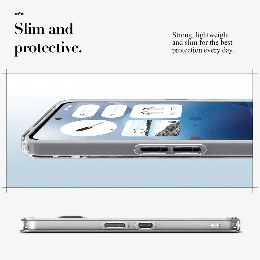 Spigen Ultra Hybrid Skal till Nothing Phone 3A - Transparent