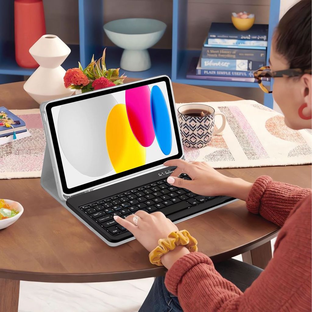 Tech-Protect SC Pen med tastatur Etui til iPad 10.9" 2022/11" 2025 - Grå