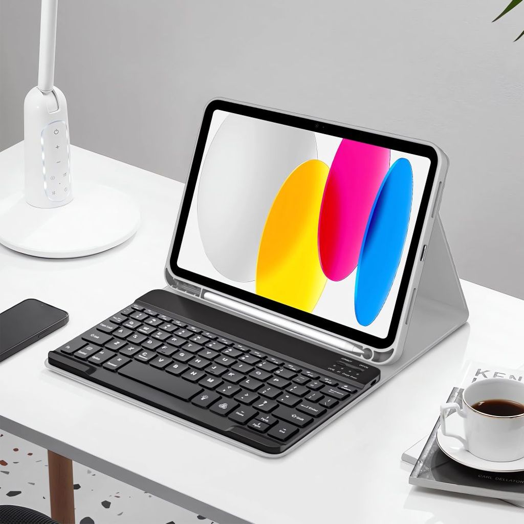 Tech-Protect SC Pen med tastatur Etui til iPad 10.9" 2022/11" 2025 - Grå