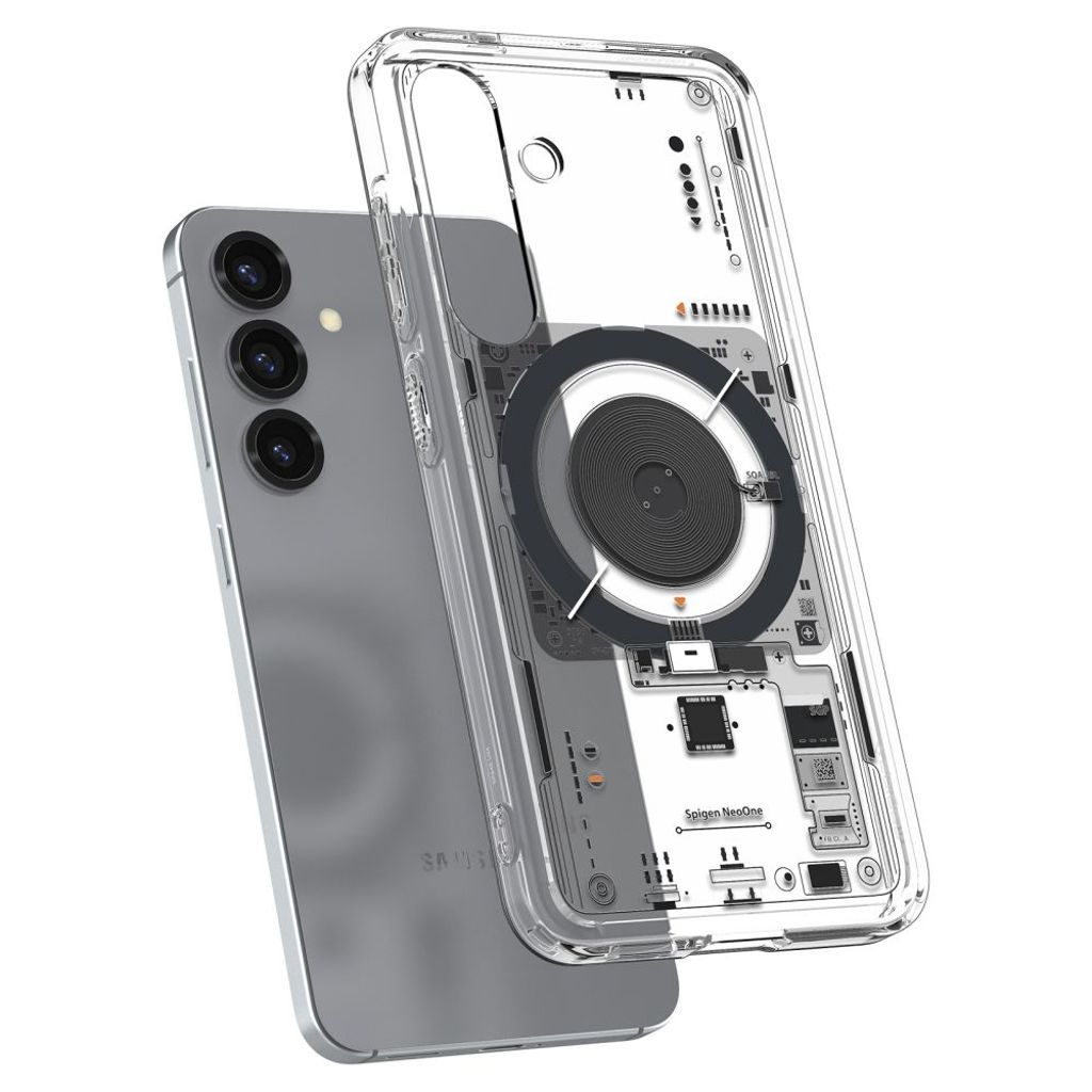 Spigen Ultra Hybrid Neo One Skal till Samsung Galaxy S25 - Transparent