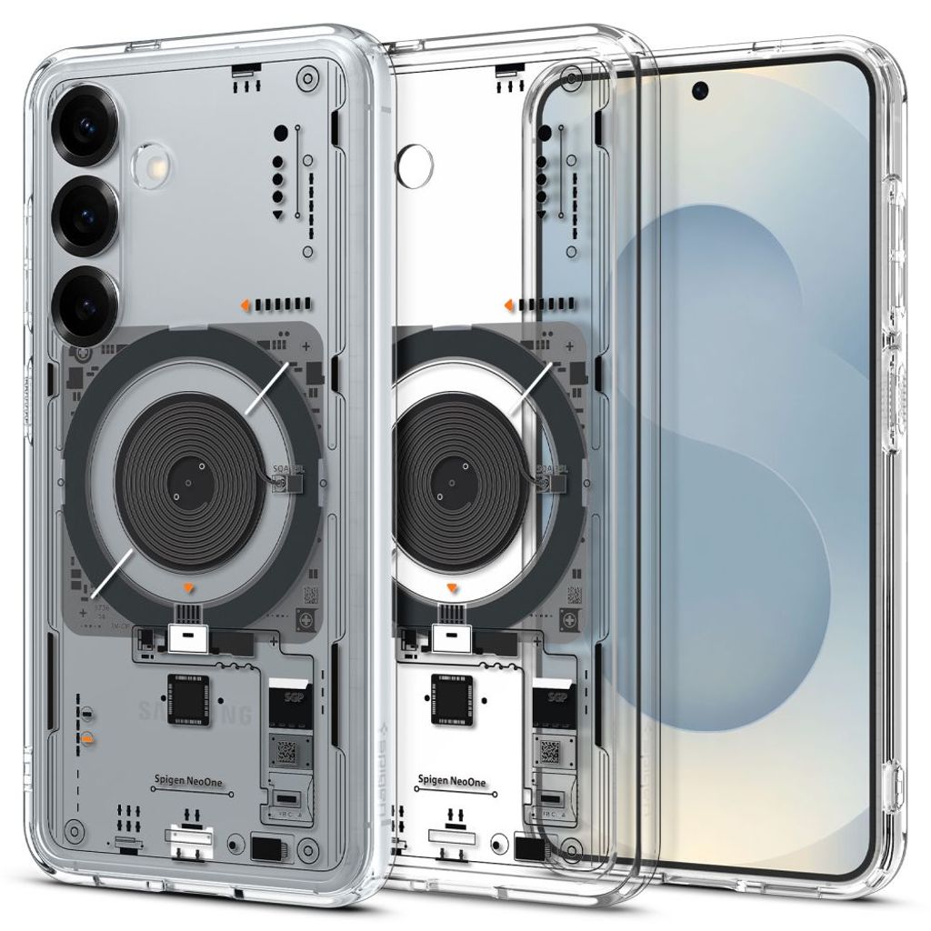 Spigen Ultra Hybrid Neo One Skal till Samsung Galaxy S25 - Transparent