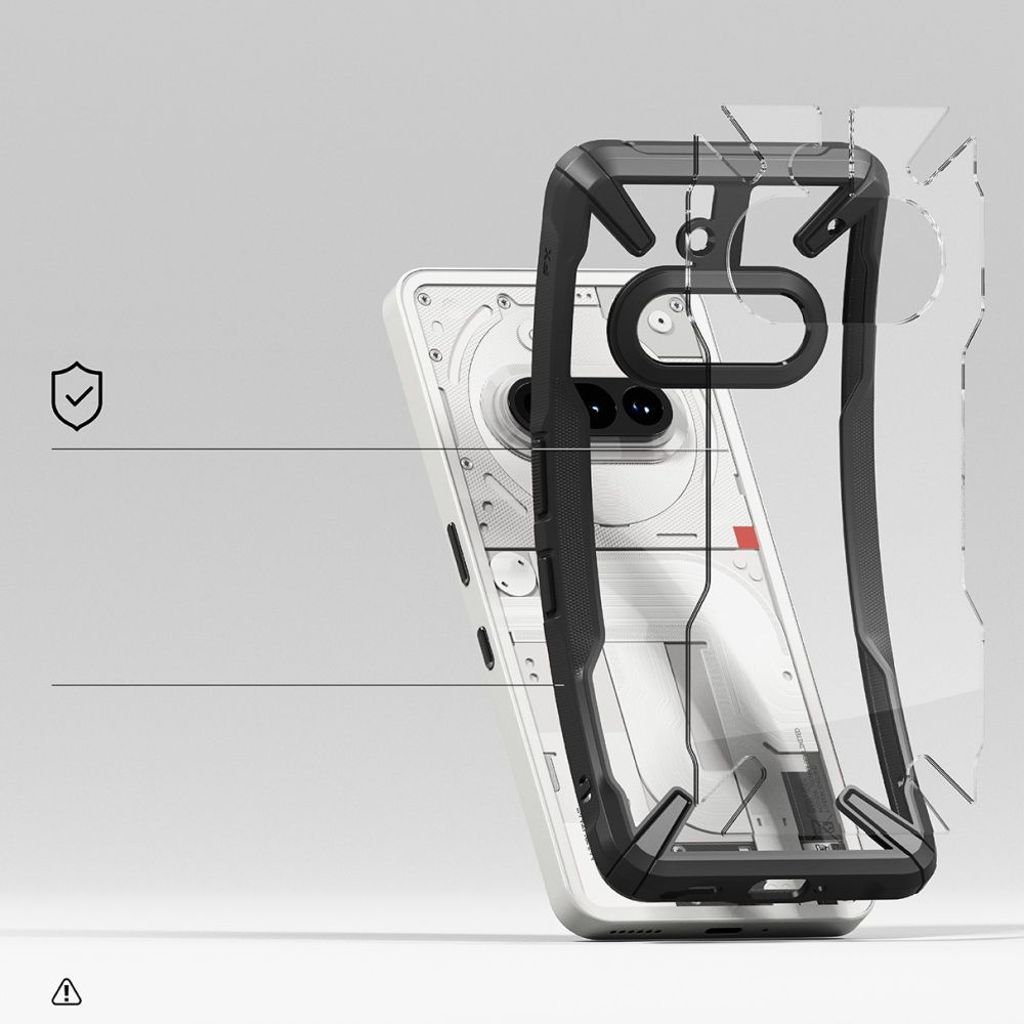 Ringke Fusion X Skal till Nothing Phone 3A - Svart
