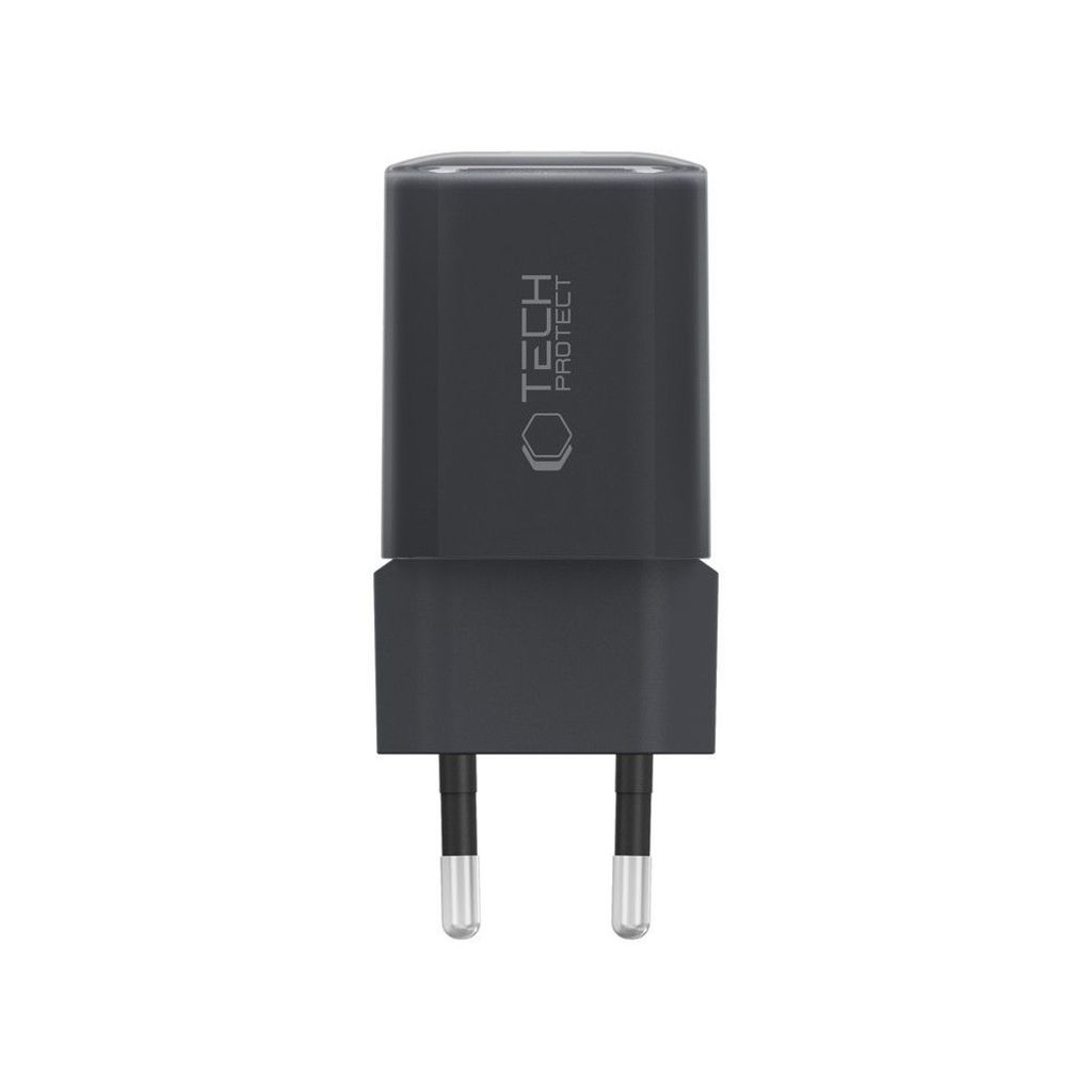 Tech-Protect NCM33W 2-port PD33W/QC3.0 -seinälaturi, musta