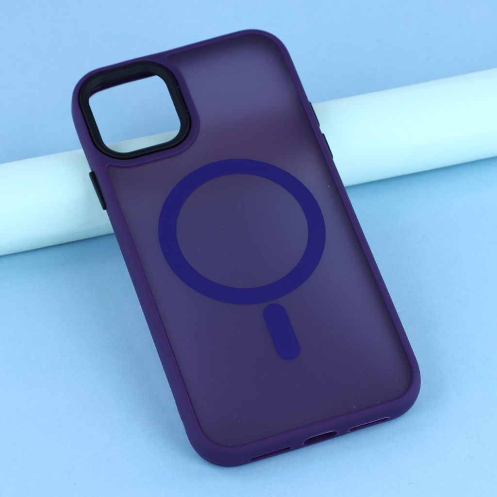 iPhone 11 Kuori MagSafe - Tummanvioletti