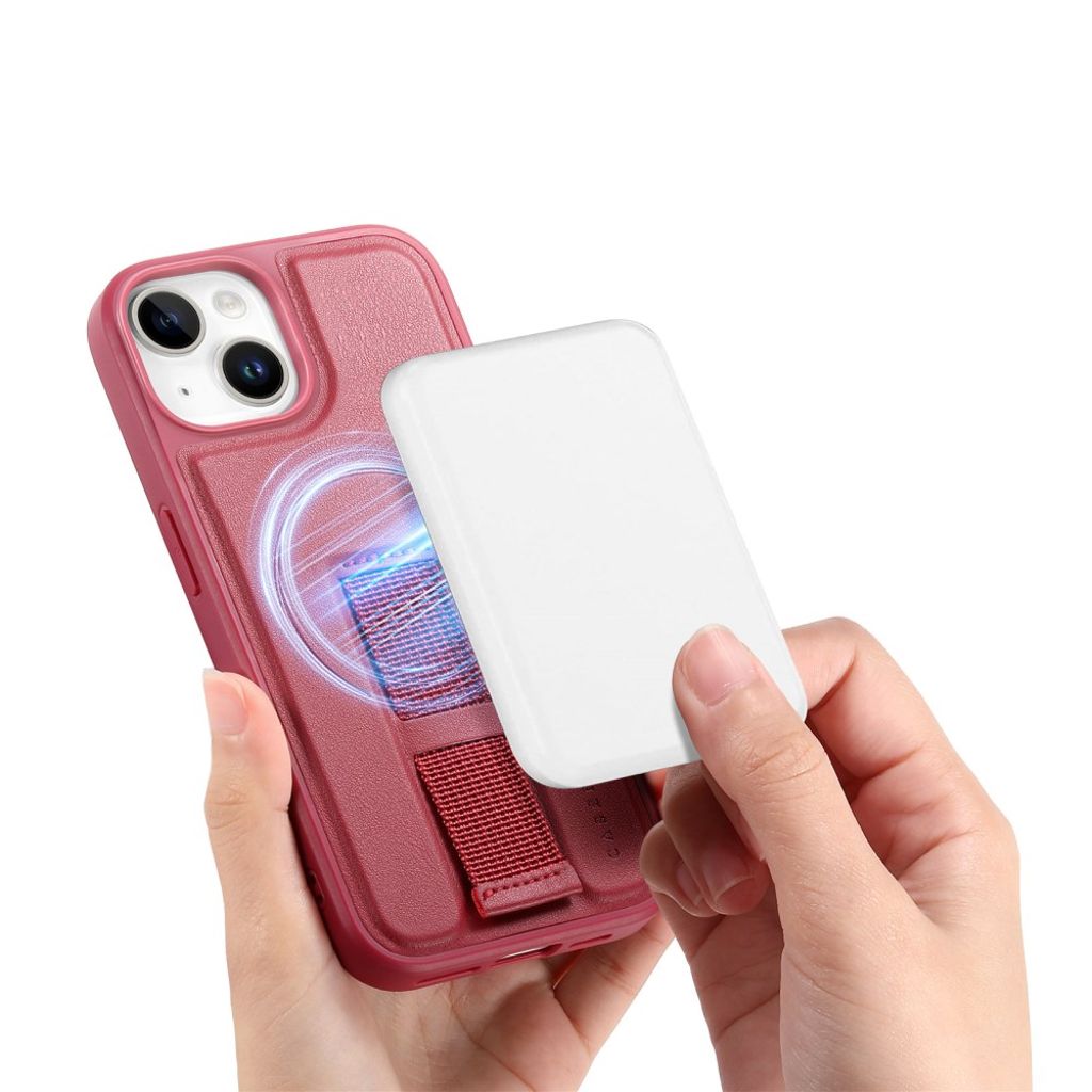 CASENO iPhone 15 MagSafe Case - Red