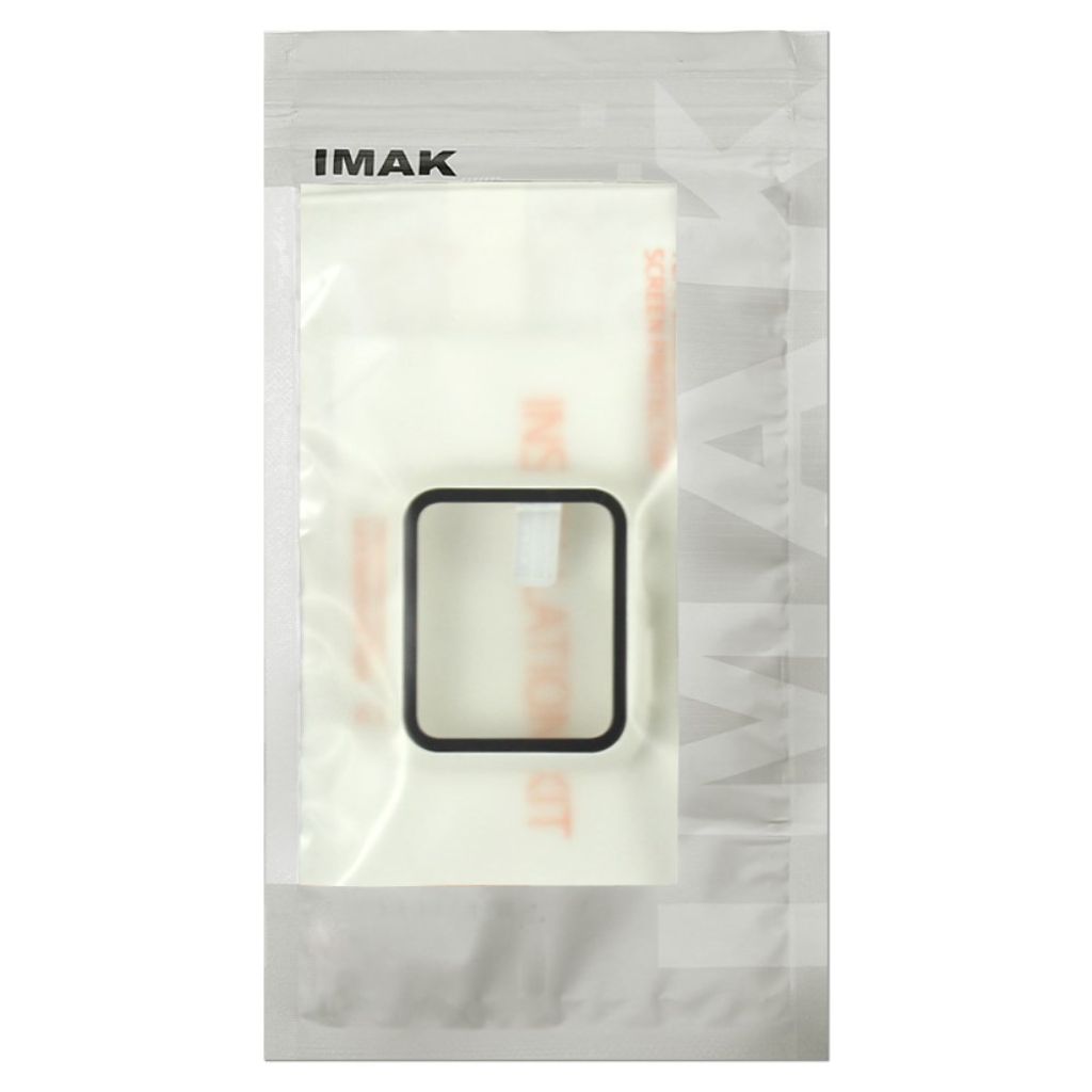 IMAK Apple Watch SE3/SE2/SE1/6/5/4 44 mm deksel med skjermbeskytter – svart