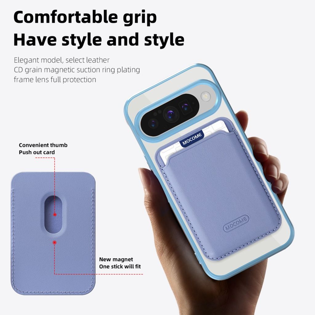 Google Pixel 10 / 10 Pro Case with Wallet - Blue