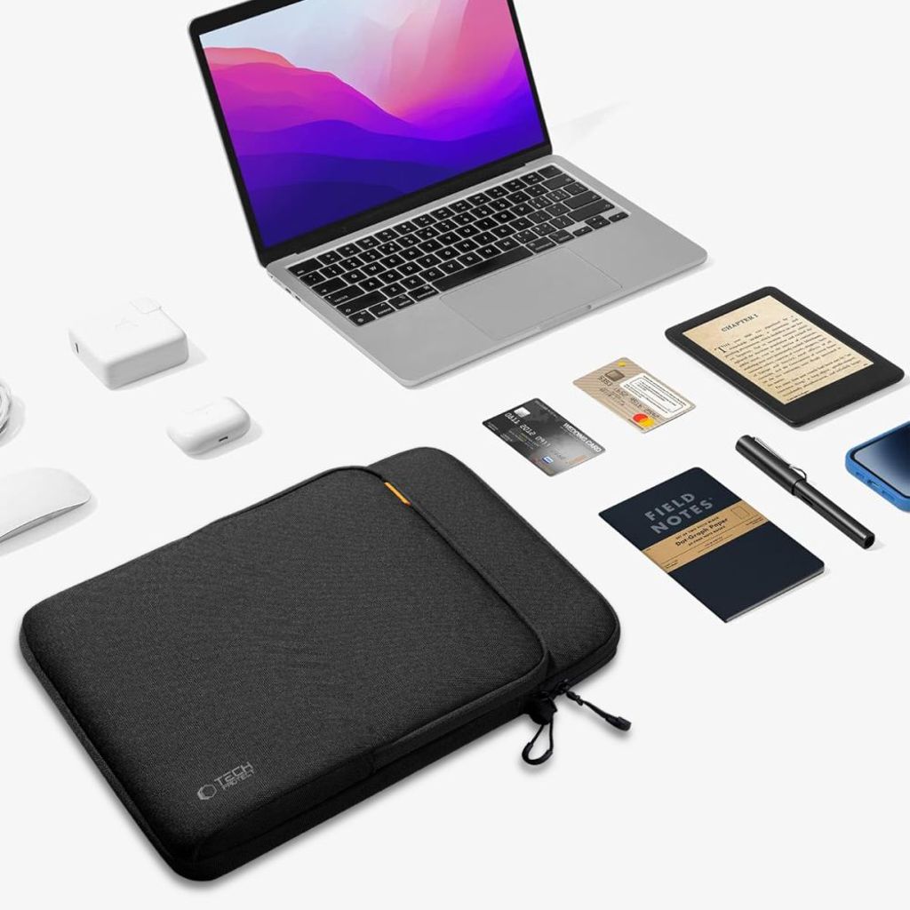 Tech-Protect Defender VR Laptoptaske 15-16" – Sort