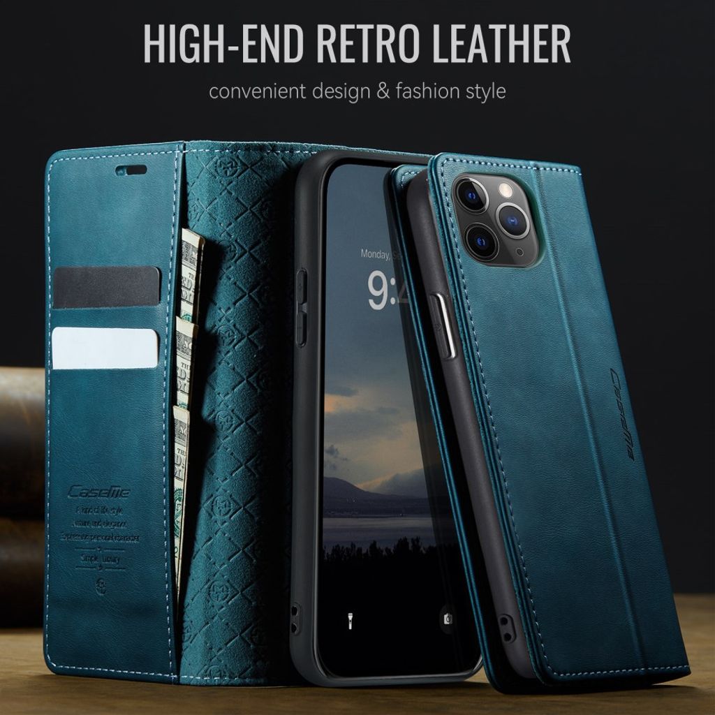 CASEME iPhone 11 Pro Fodral med Stativ - Grön