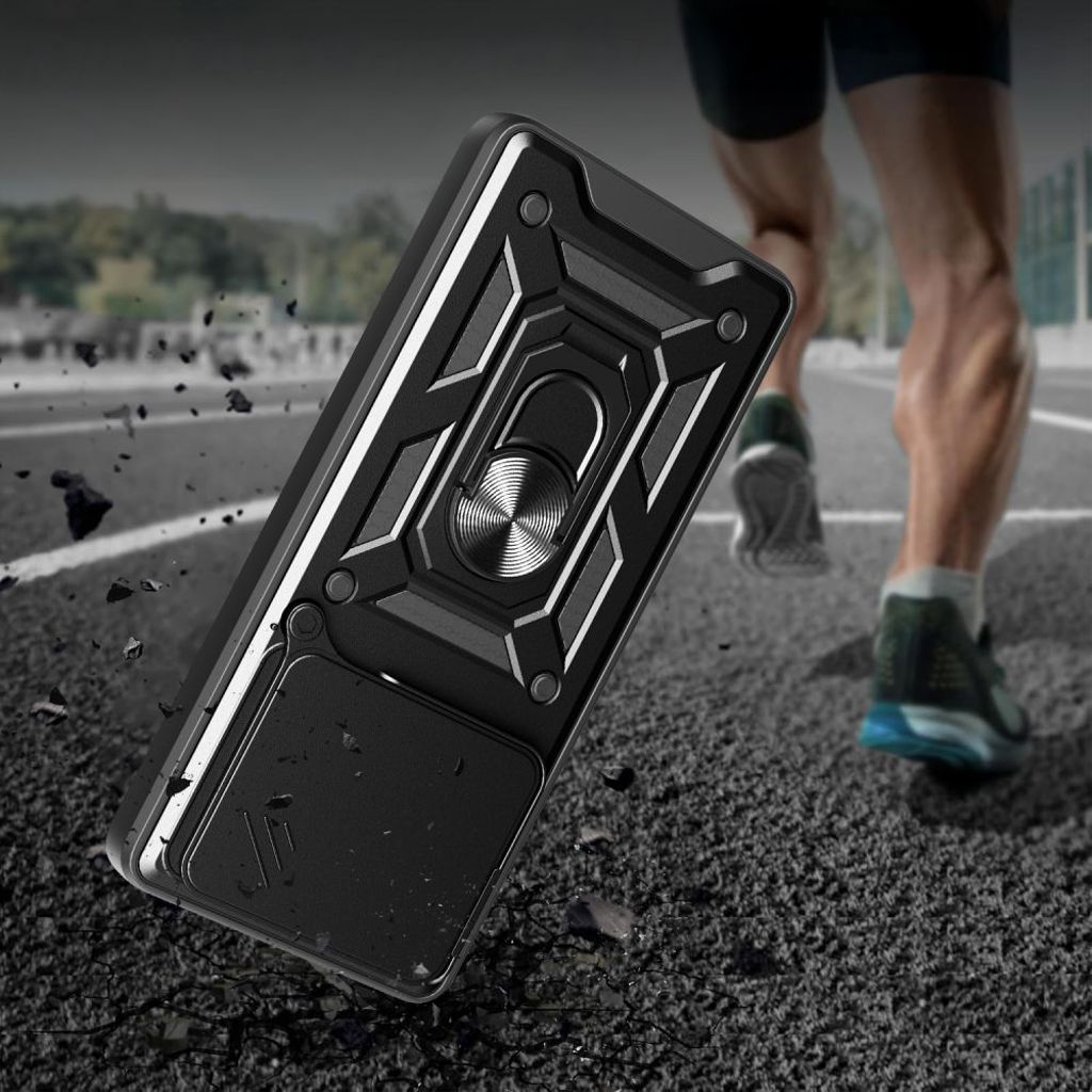 Tech-Protect CamShield Pro Cover til Motorola Edge 60 Fusion - Sort