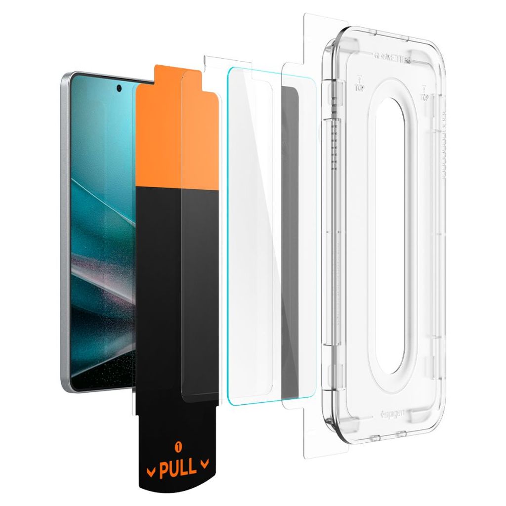 Spigen Glas.tR EZ Fit Pro 2-pack Screen Protector for Samsung Galaxy S25 Edge