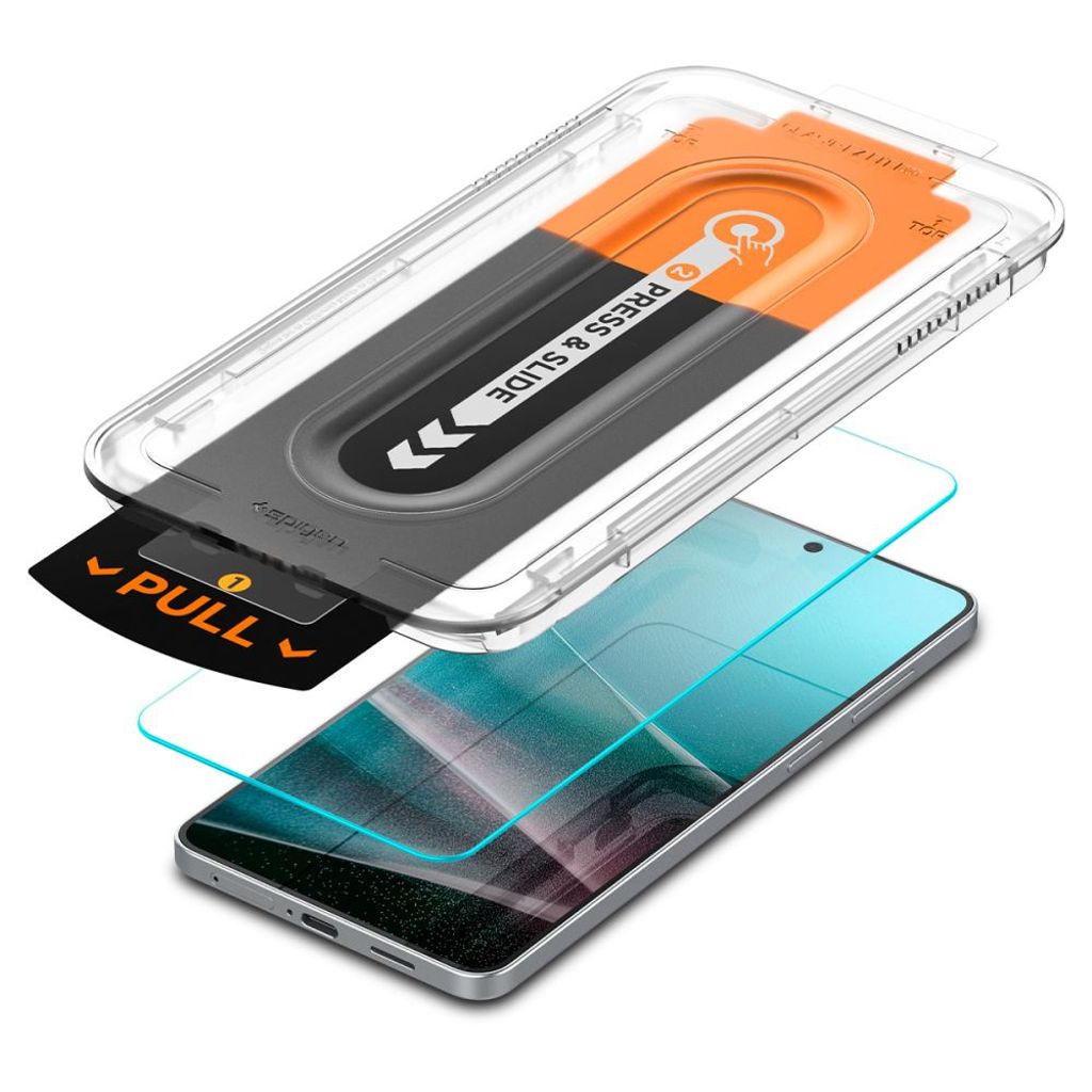 Spigen Glas.tR EZ Fit Pro 2-pack Screen Protector for Samsung Galaxy S25 Edge