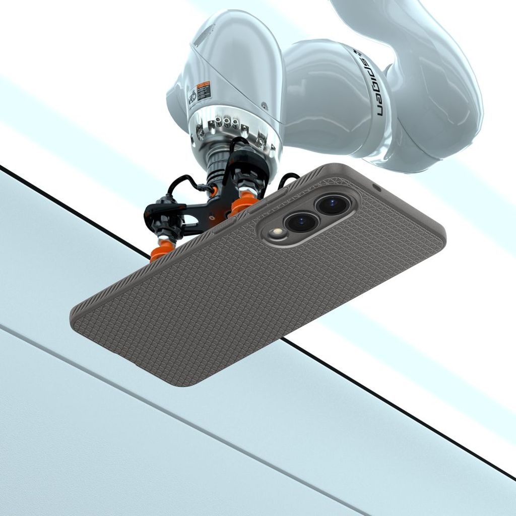 Spigen Liquid Air Kuori Samsung Galaxy S25 Edge - Harmaa