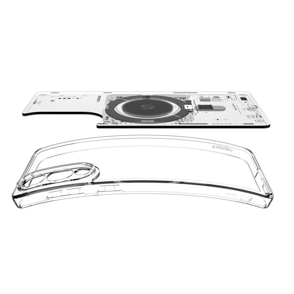 Spigen Ultra Hybrid MagSafe Kuori Samsung Galaxy S25 Edge - Läpinäkyvä