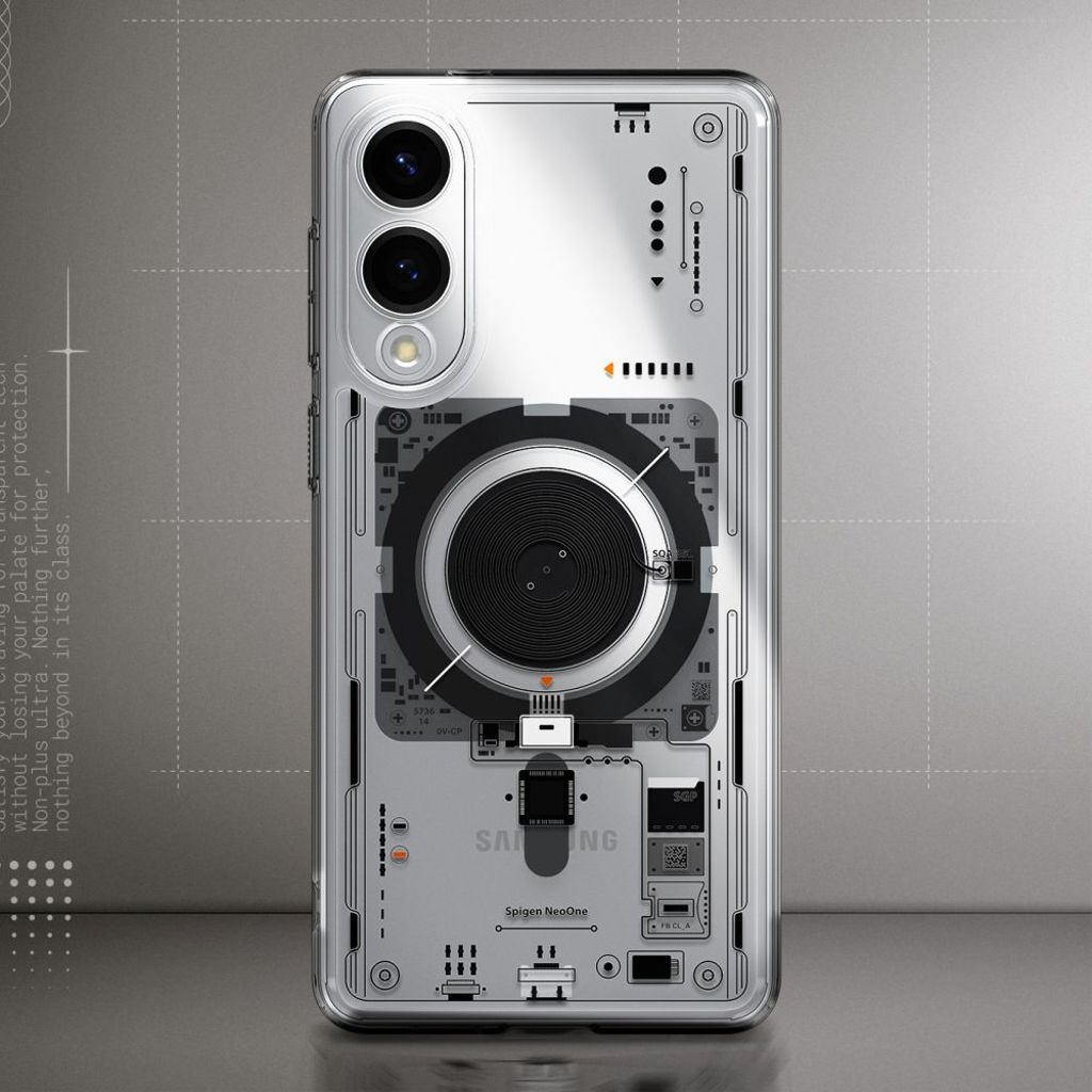 Spigen Ultra Hybrid MagSafe Kuori Samsung Galaxy S25 Edge - Läpinäkyvä