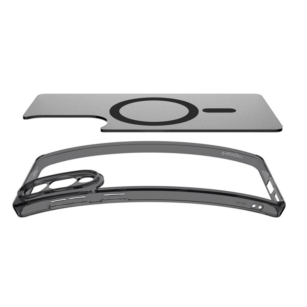 Spigen Ultra Hybrid MagSafe Kuori Samsung Galaxy S25 Edge - Läpinäkyvä/musta