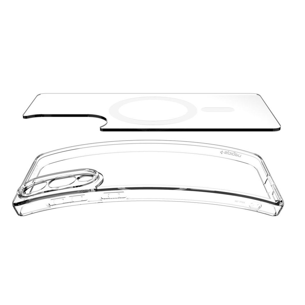 Spigen Ultra Hybrid MagSafe Kuori Samsung Galaxy S25 Edge - Läpinäkyvä