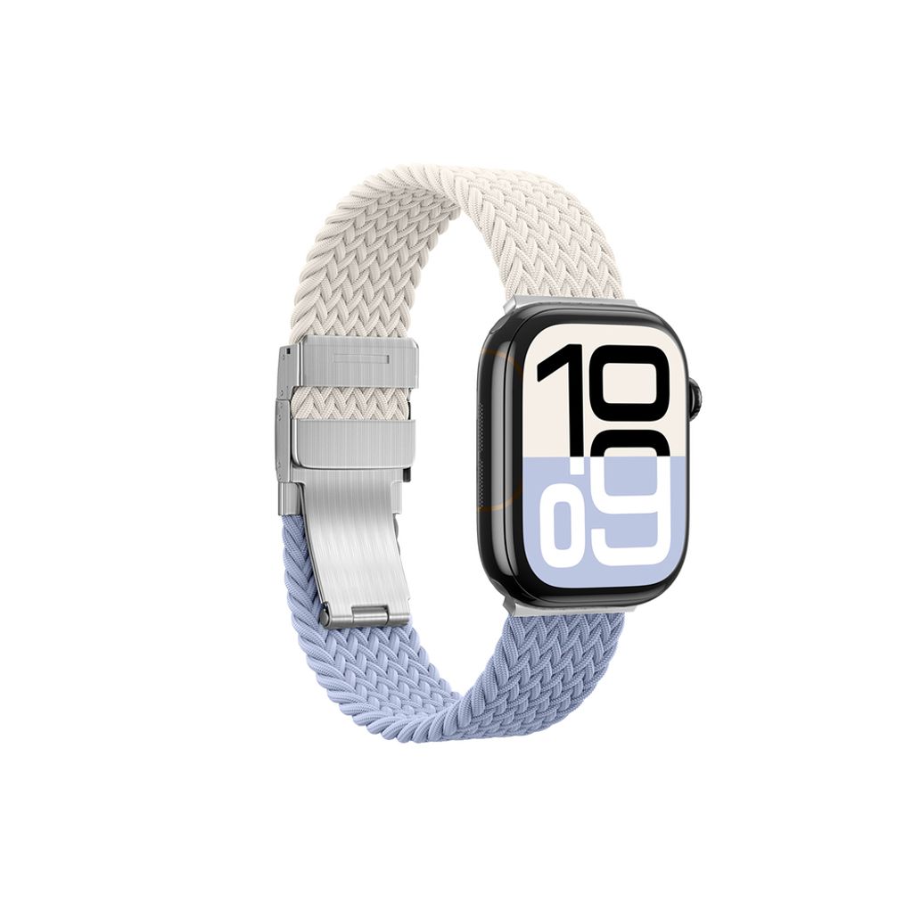 AmazingThing Blend Kellonranneke Apple Watch 45/46/49mm 2-pakkaus - Sininen/Valkoinen