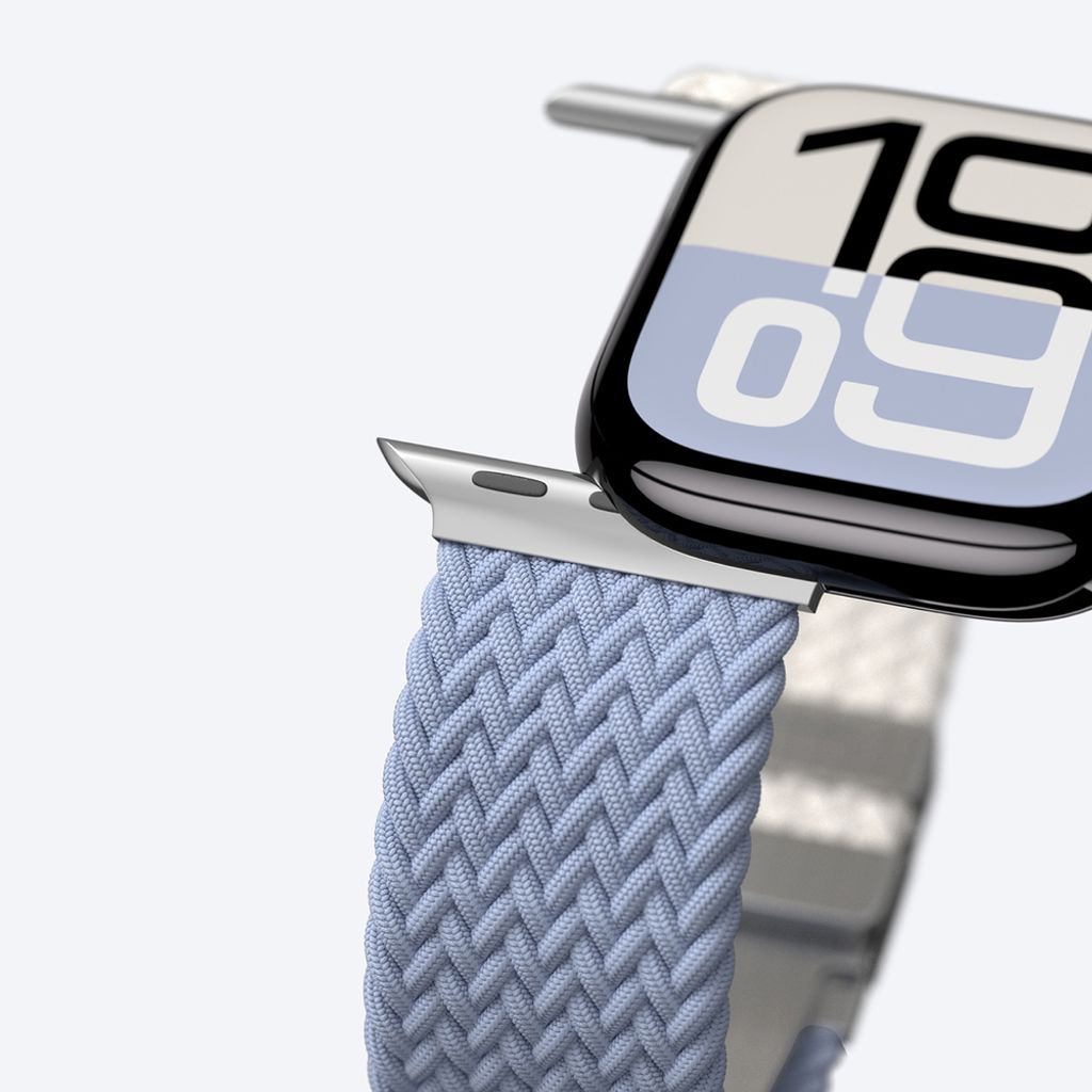 AmazingThing Blend Kellonranneke Apple Watch 45/46/49mm 2-pakkaus - Sininen/Valkoinen