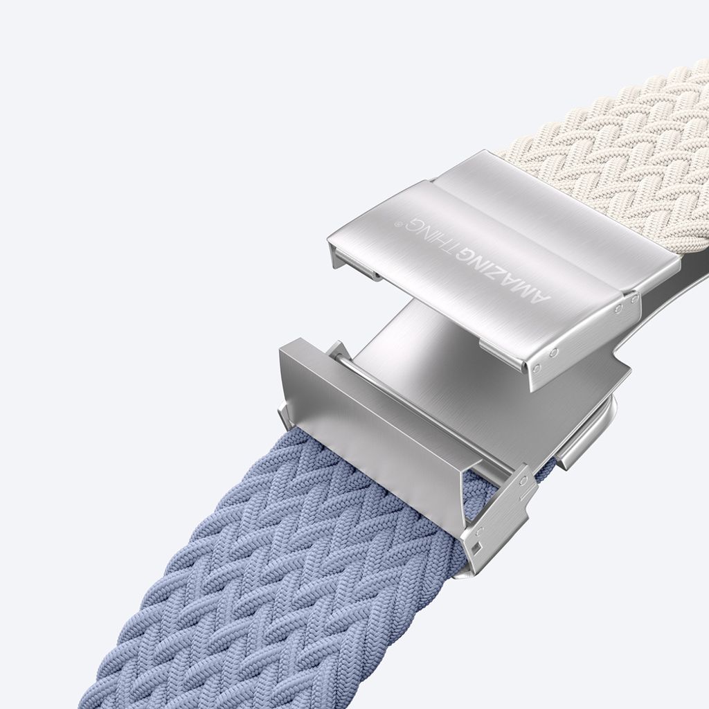 AmazingThing Blend Kellonranneke Apple Watch 45/46/49mm 2-pakkaus - Sininen/Valkoinen
