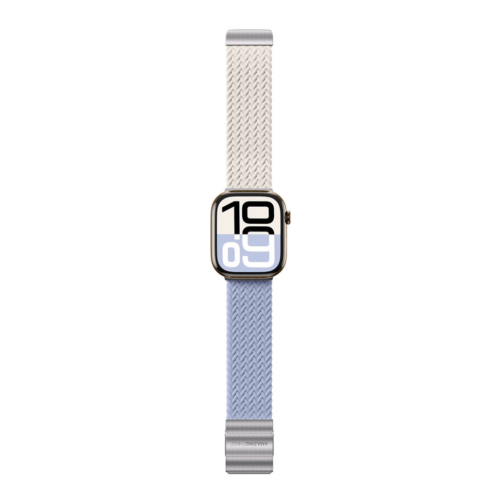 AmazingThing Blend Kellonranneke Apple Watch 42mm 2-pakkaus - Space Blue