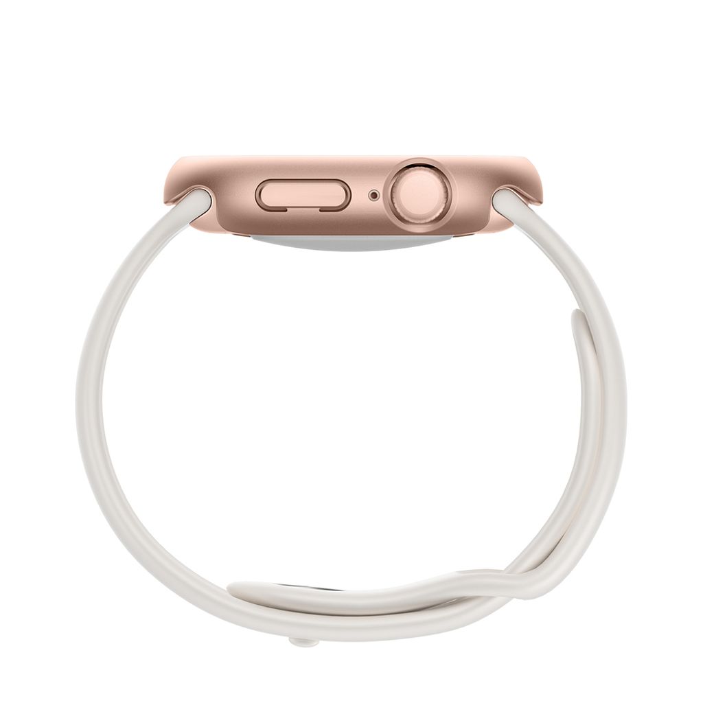 AmazingThing Minimal kuori Apple Watch 10 46mm - Ruusu kultaa