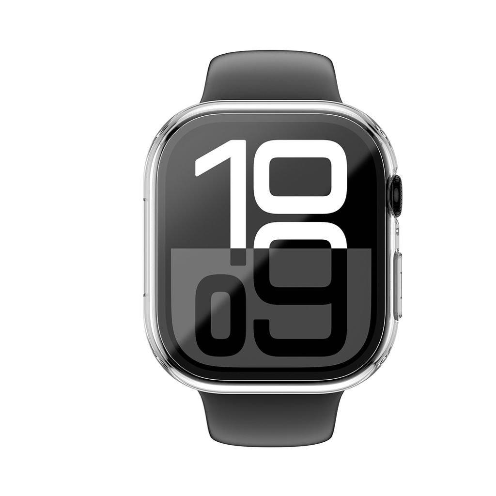 AmazingThing Radix kuori Apple Watch 46mm  - Läpinäkyvä