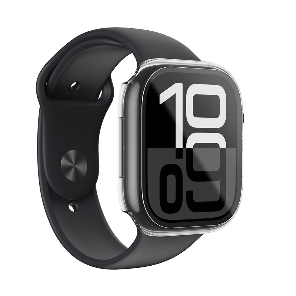 AmazingThing Radix kuori Apple Watch 46mm  - Läpinäkyvä