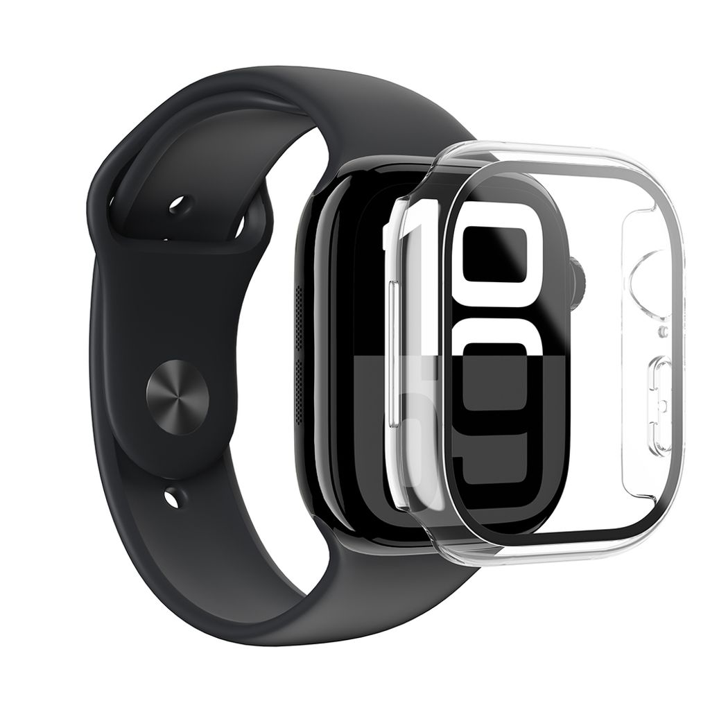 AmazingThing Radix kuori Apple Watch 46mm  - Läpinäkyvä