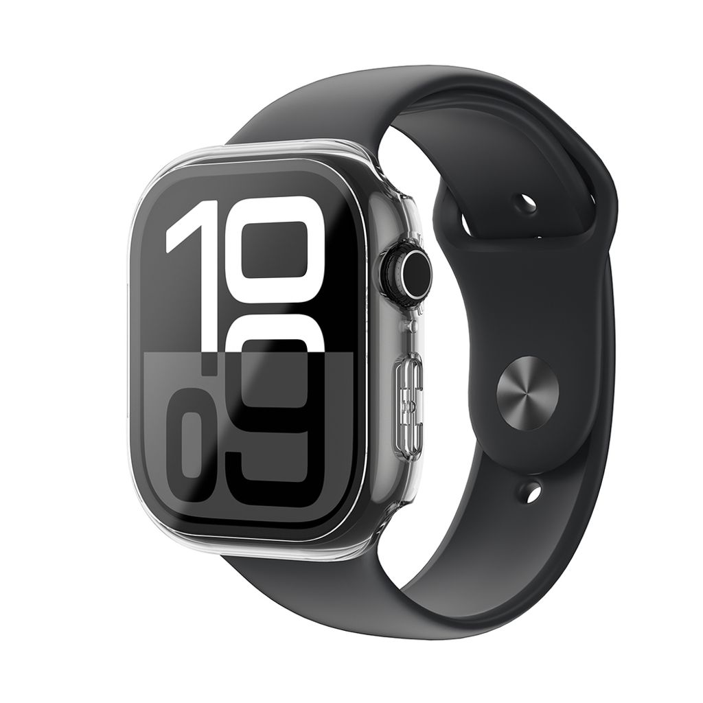 AmazingThing Radix kuori Apple Watch 46mm  - Läpinäkyvä