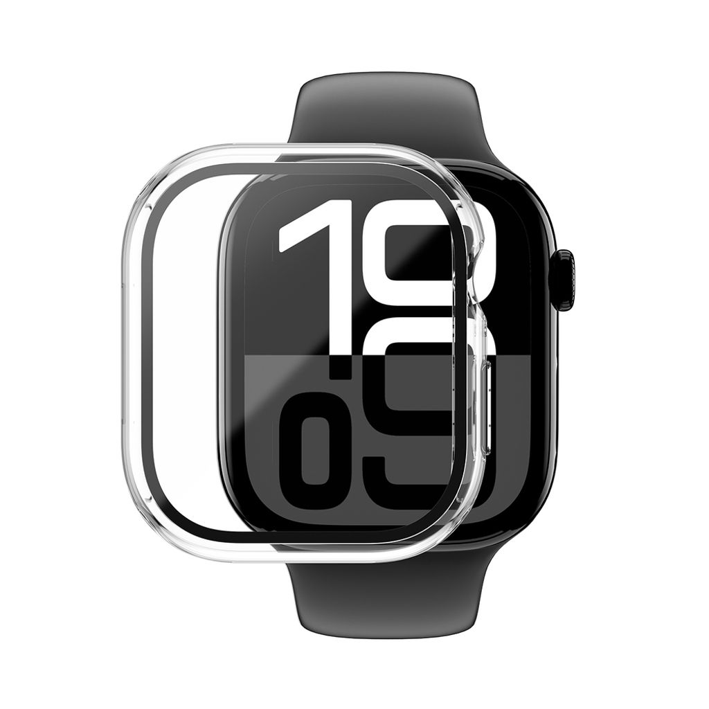 AmazingThing Radix kuori Apple Watch 46mm  - Läpinäkyvä